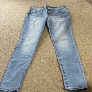 Old Navy Light Blue Rockstar Jeans